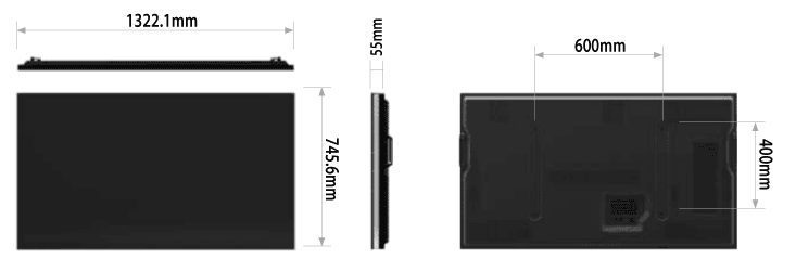 vidcom display panel 60